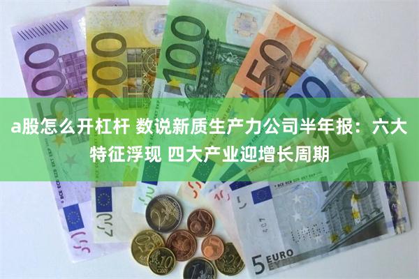a股怎么开杠杆 数说新质生产力公司半年报：六大特征浮现 四大产业迎增长周期